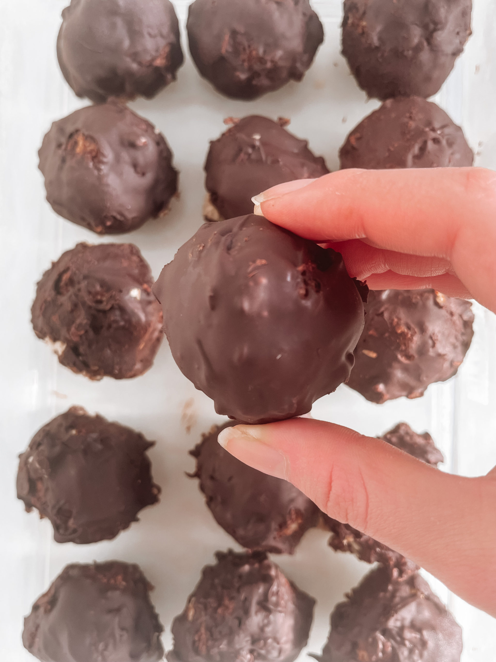 Chocolate Peanut Butter Bounty Balls